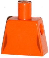 Torso Simpsons Female with Dark Orange Waist Pattern