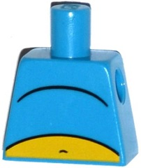 Torso Simpsons Yellow Stomach Pattern