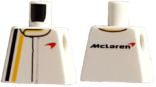 Torso Speed Champions with McLaren Logo Pattern