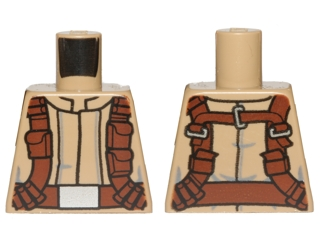 Torso SW Mandarin Collar, Reddish Brown Utility Belts Pattern (SW Resistance Soldier)
