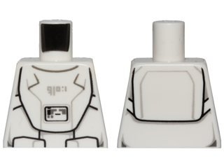 Torso SW First Order Snowtrooper Armor Pattern
