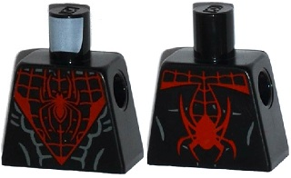 Torso Spider-Man Costume 5 Pattern (Miles Morales)