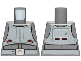 Torso SW Imperial Combat Driver with Light Bluish Gray Vest Belt Pattern