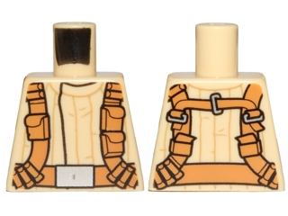 Torso SW Mandarin Collar, Dark Orange Utility Belts Pattern (SW Resistance Trooper)