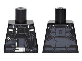 Torso Jacket Straps, Holster, Silver Zipper, Belt Buckle Pattern