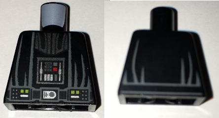 Torso SW Darth Vader TIE Advanced Pattern