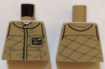 Torso SW Hoth Rebel Jacket Pattern