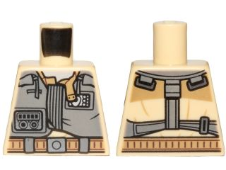 Torso SW Jacket with Dark Tan Shirt, Belts on Back Pattern (Pao)