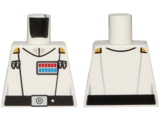 Torso SW Imperial Officer 9 Pattern (Admiral Thrawn)