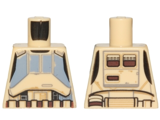 Torso SW Shoretrooper Captain Armor Pattern