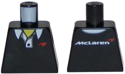 Torso Speed Champions with McLaren Logo Polo Shirt Pattern