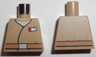 Torso SW Jacket with Resistance Army Major Rank Badge and Medium Nougat Belt Pattern