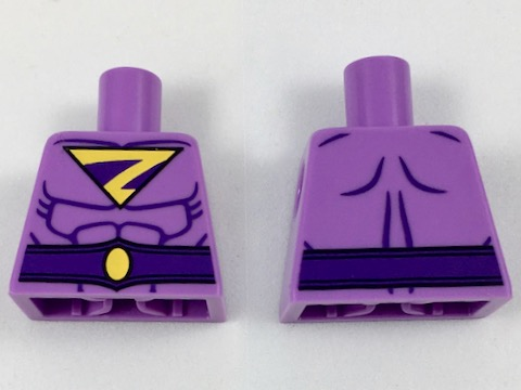 Torso Wonder Twin Zan Pattern