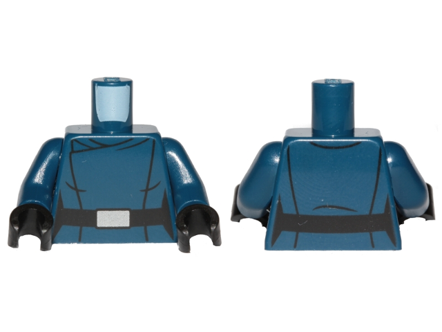 Torso SW First Order Officer Female Pattern 2 / Dark Blue Arms / Black Hands