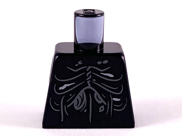 Torso Cascading Folds with Sores and Drainage Pattern