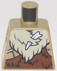 Torso Animal Furs with Bone and Rock Pattern