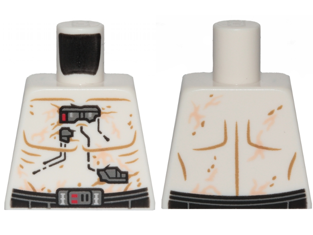 Torso SW Darth Vader Bacta Tank Pattern