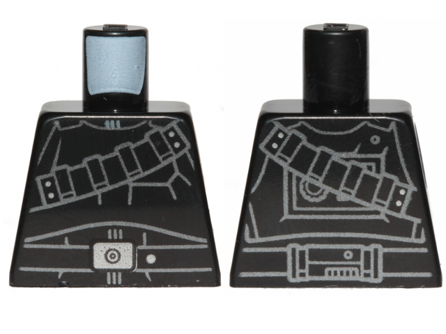 Torso SW Armor Stormtrooper, Diagonal Ammo Belt Pattern (Inferno Squad Agent)