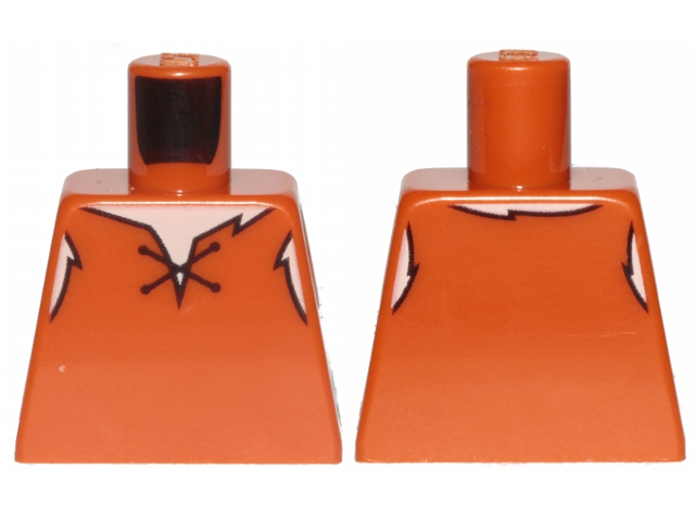 Torso Tie String Tunic Pattern (Barney Rubble)