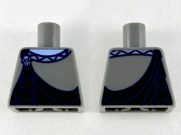 Torso Black Toga Pattern