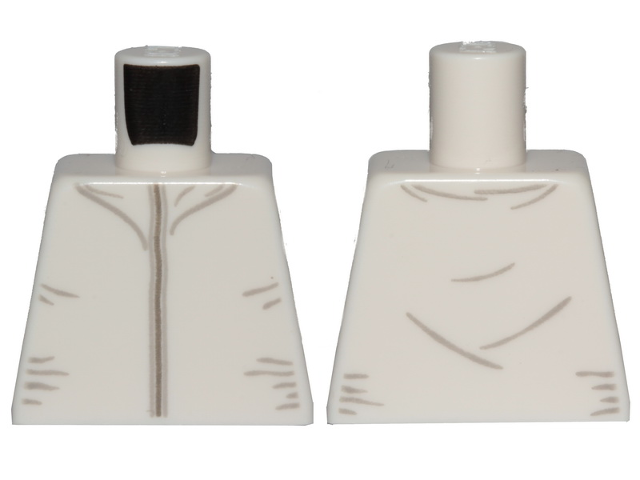 Torso Safety Jumpsuit with Creased Pattern