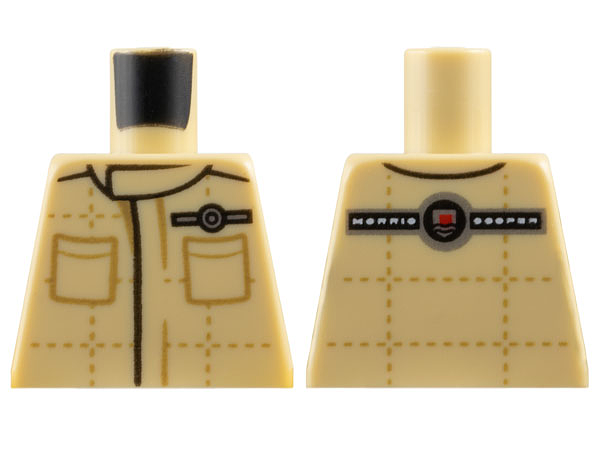 Torso Speed Champions Jumpsuit with Pockets and Morris Cooper Logo Pattern