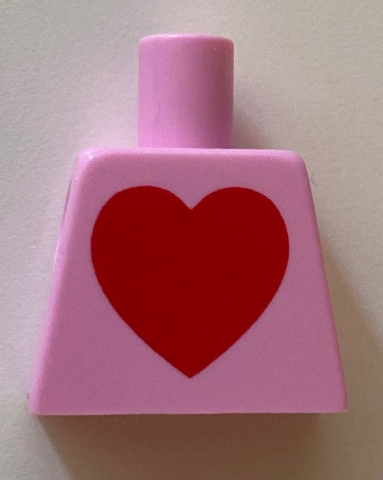 Torso with Large Red Heart Pattern (BAM)