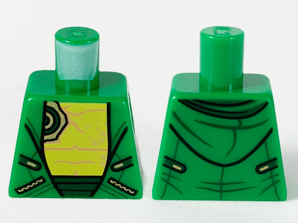 Torso Hoodie, Yellow Chest with Medium Nougat Muscle Contours and Gold Triangle Tattoos Pattern