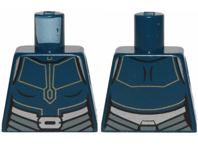 Torso SW Ahsoka Jumpsuit with Silver Belt Pattern