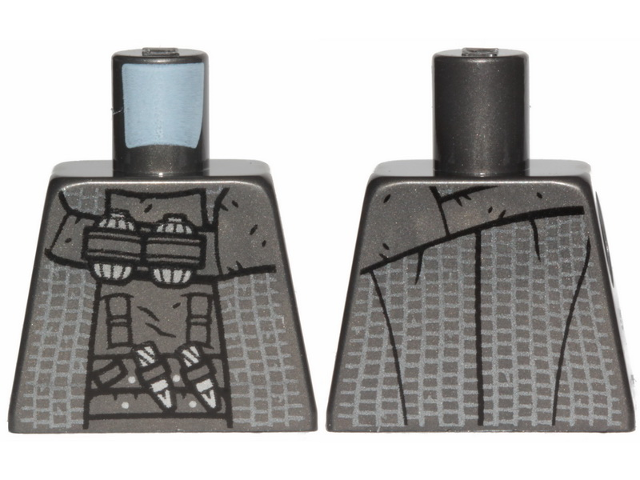 Torso SW Plaid Robe, Belts and Thermal Detonators Pattern