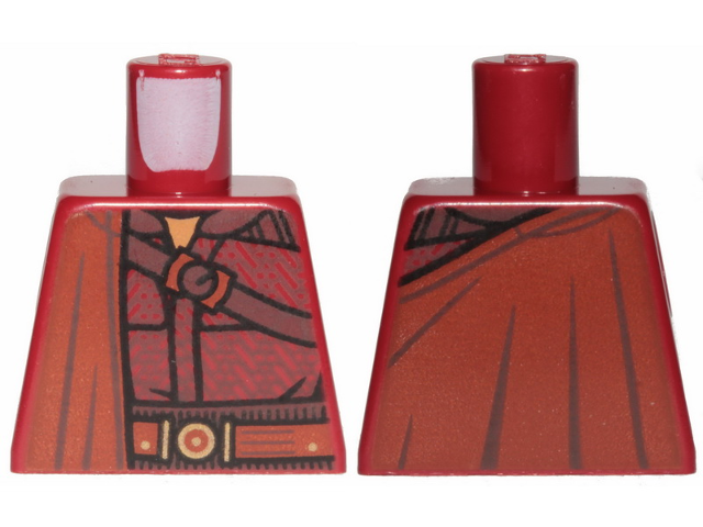 Torso SW Shirt, Diagonal Belt and Overlay Cape Pattern