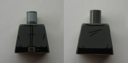 Torso SW Imperial Uniform with Black Belt Pattern (Garindan)