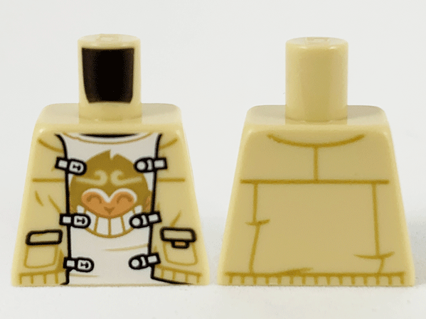 Torso Tang Jacket Open and Monkie Kid Shirt Pattern