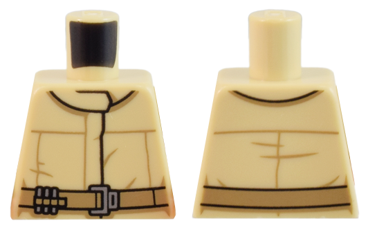 Torso SW Mechanic Jumpsuit Coveralls with Band Collar, Dark Tan Belt with Silver Buckle Pattern