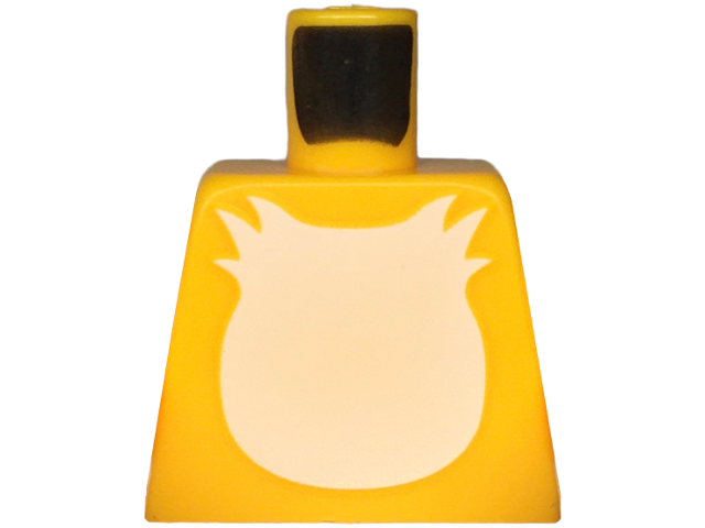 Torso Fox Chest with White Hair Pattern