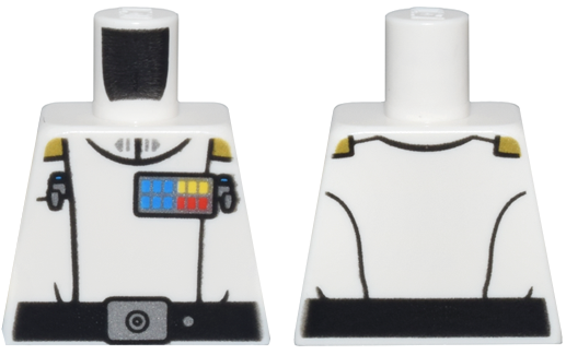 Torso SW Imperial Officer 19 Pattern (Admiral Thrawn)