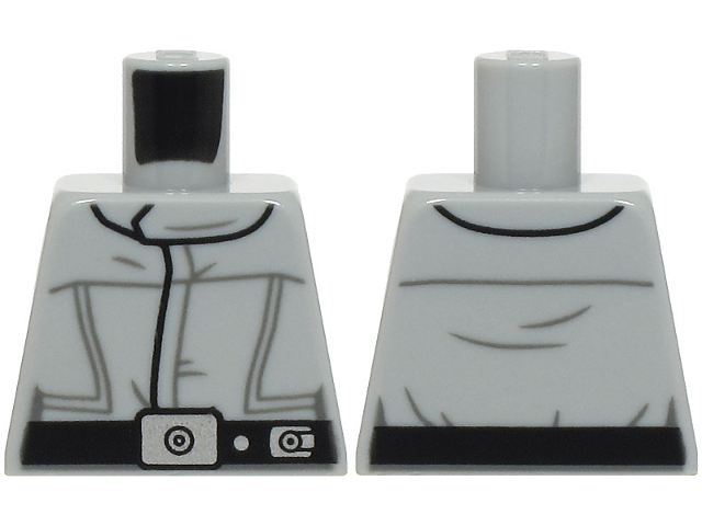 Torso SW Imperial Crew Uniform Jumpsuit with Straight Black Belt with Silver Buckle and Dot Pattern