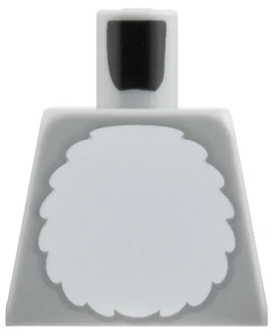 Torso White Round Fur Belly Pattern