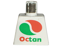 Torso with Octan Logo Pattern
