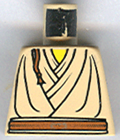 Torso SW Layered Shirt, Brown Belt and Padawan Braid Pattern (Obi-Wan)