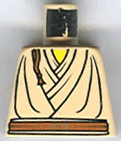 Torso SW Layered Shirt, Brown Belt and Padawan Braid Pattern (Obi-Wan)