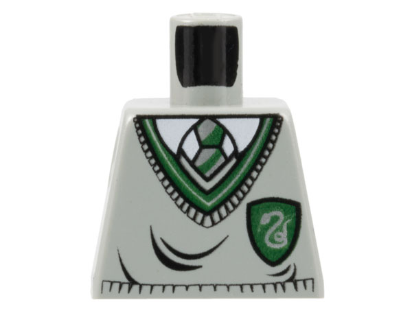 Torso Harry Potter Uniform Slytherin Shield Pattern