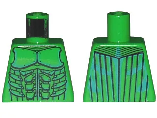Torso Spider-Man Green Goblin Pattern