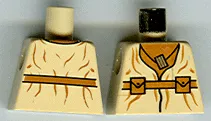 Torso SW Belt Pockets and Necklace Blissl Flute Pattern (Yoda)