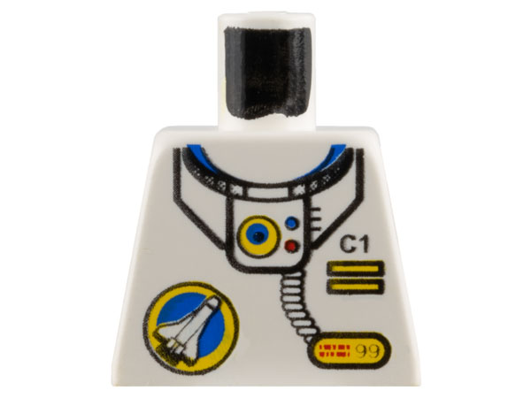 Torso Space Port Logo, Tube and 'C1' with Two Yellow Bars Pattern