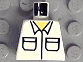 Torso Shirt with Pockets Pattern