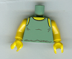 Torso SW Tank Top Pattern / Yellow Arms / Yellow Hands