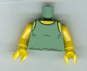 Torso SW Tank Top Pattern / Yellow Arms / Yellow Hands
