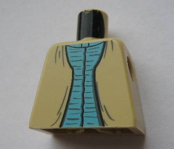 Torso SW Vest with Sky Blue Shirt Pattern (Greedo)