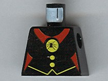 Torso Castle Fright Knights Red Spider Medal Pattern